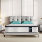 10 Inch Hybrid Mattress, Memory Foam Pocket Spring Mattress,Mideum Comfort,Twin,Full, Queen Mattress - White