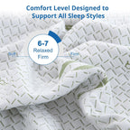 10 Inch Memory Foam Mattress / Cooling Gel Foam / Pressure Relieving / CertiPUR-US Certified / Bed-in-a-Box