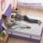 10 Inch Twin/ Full/ Queen Memory Foam Hybrid Mattress,Euro Top Mattress in a Box