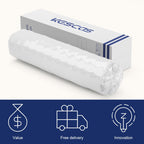 10 Inch Twin/ Full/ Queen Pillow Top Mattress，Memory Foam and Pocket Spring Hybrid Mattress