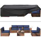 10-Piece Wicker Sectional Sofa Set