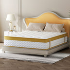 10 in. Medium Firm Gel-infused Memory Foam Hybrid Mattress Cooling and Breathable with CertiPUR-US and OEKO-TEX