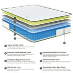 10-inch Memory Foam Hybrid Mattress in a Box
