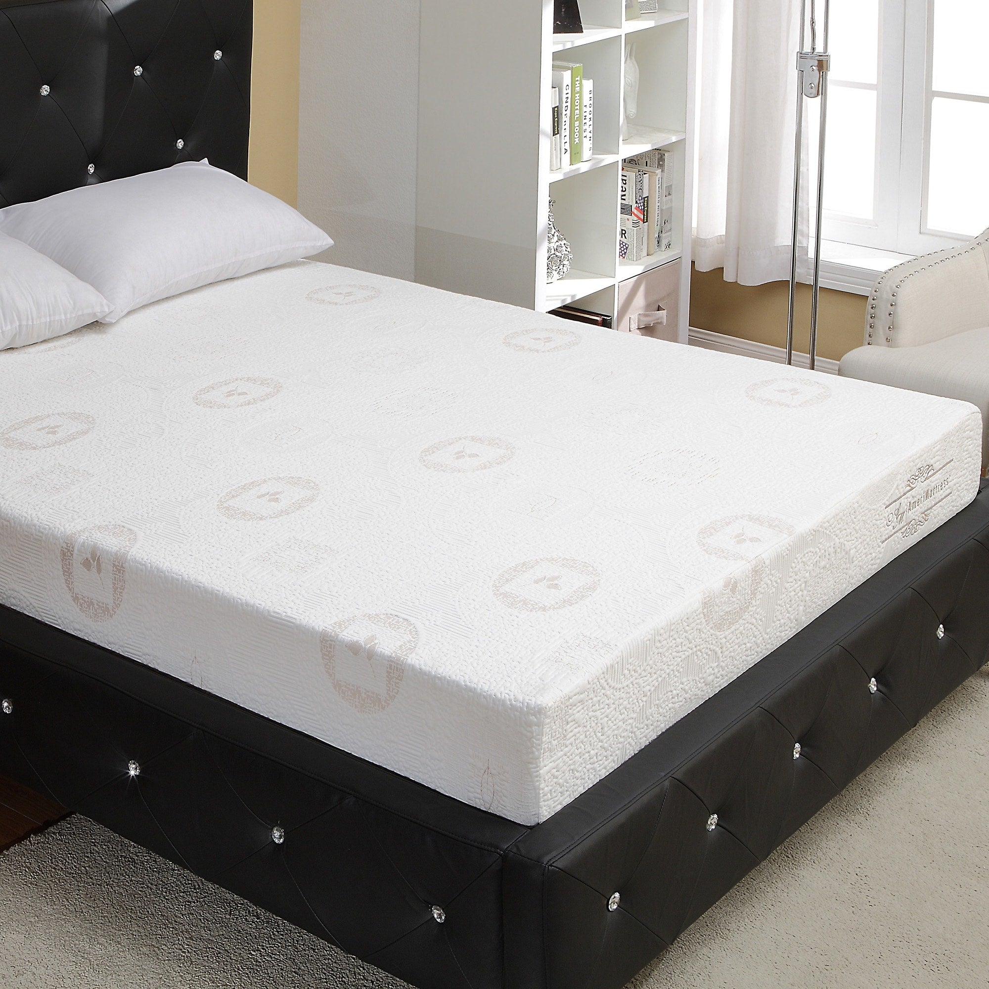 10″ Green Tea Extract Infused Memory Foam Mattress