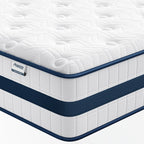 12 Inch King Hybrid Mattress in Box Cooling Memory Foam Pocket Coils Motion Isolation Luxury