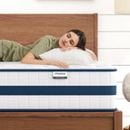 12 Inch King Hybrid Mattress in Box Cooling Memory Foam Pocket Coils Motion Isolation Luxury