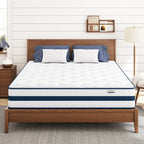 12 Inch King Hybrid Mattress in Box Cooling Memory Foam Pocket Coils Motion Isolation Luxury
