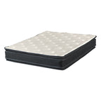 12-Inch Medium Firm Pillow Top Heavier Pocket Coil Spring Hybrid Mattress, Motion Isolation with Durable Support, Bed in a Box