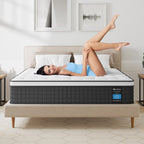 12 in Hybrid Mattress in a Box with Gel Memory Foam, Back Pain Relief & Cooling, Medium Firm Support