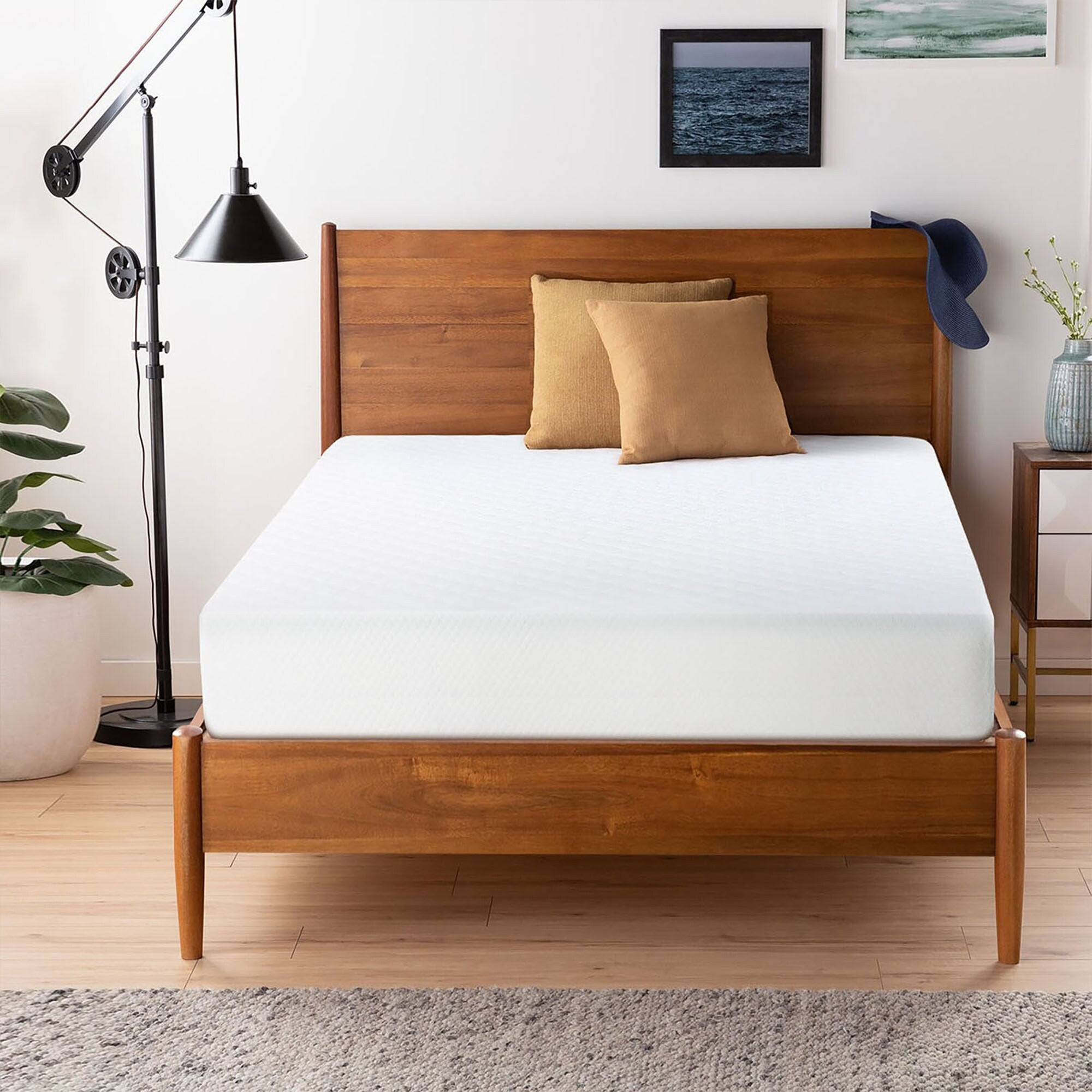 12 in. Gel-Infused Memory Foam Mattress