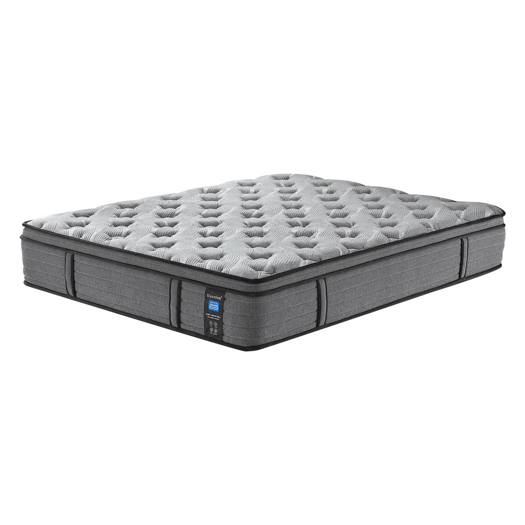 12-inch Euro Top Medium Hybrid Mattress, Memory Foam Mattress in a Box