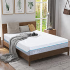 12 inch Gel Memory Foam Mattress, Cooling Medium Feel Bed Mattress in a Box, CertiPUR-US