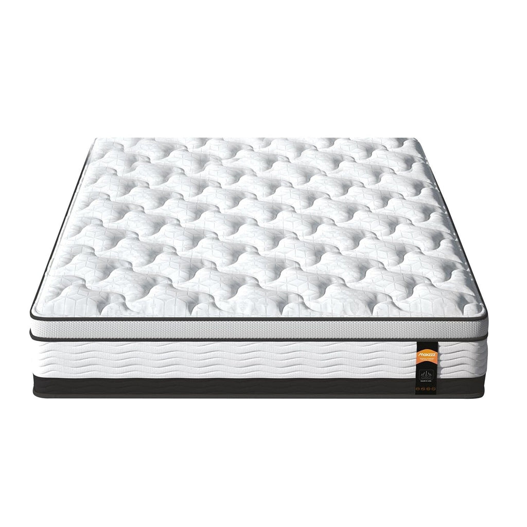 12 inch King Hybrid Mattress in a Box, Cooling Gel Infused Memory Foam and Pocket Spring Mattress, Medium Firm, 76 x 80 inches