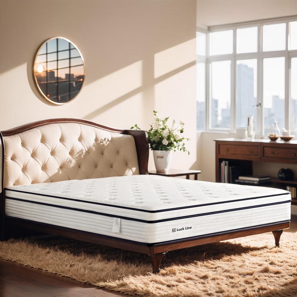 12 inch Medium Euro Top Gel Memory Foam Independent Bagged Spring Mattress in a Box