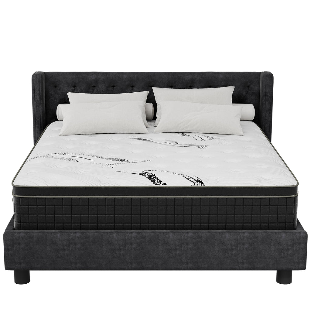 12 inch Medium Hybrid Memory Foam Mattress