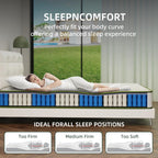 12-inch Memory Foam Mattress Hybrid Bed Mattress in a Box
