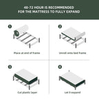 12-inch Memory Foam Mattress Hybrid Bed Mattress in a Box