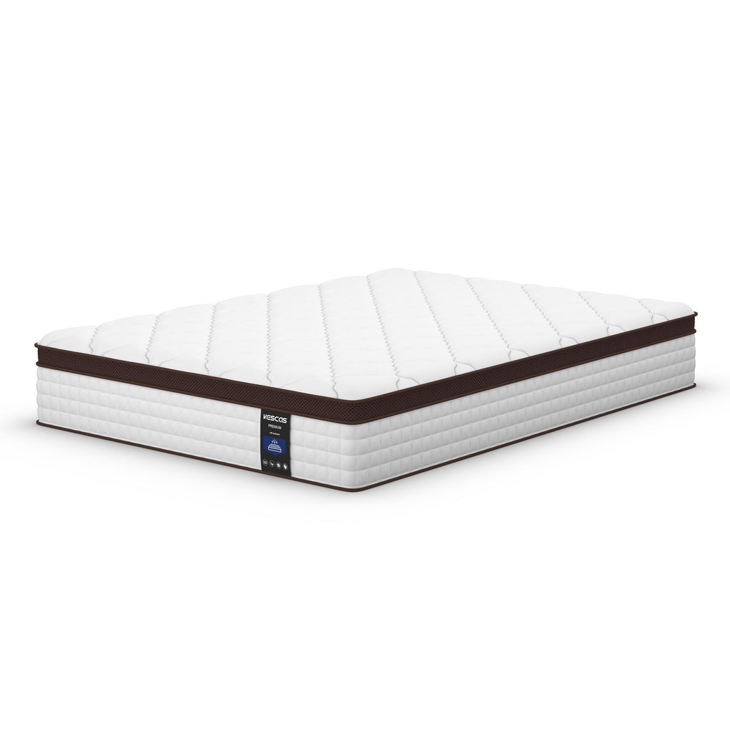 12-inch Memory Foam Medium Firm Innerspring Mattress,Full Queen King Size Optional