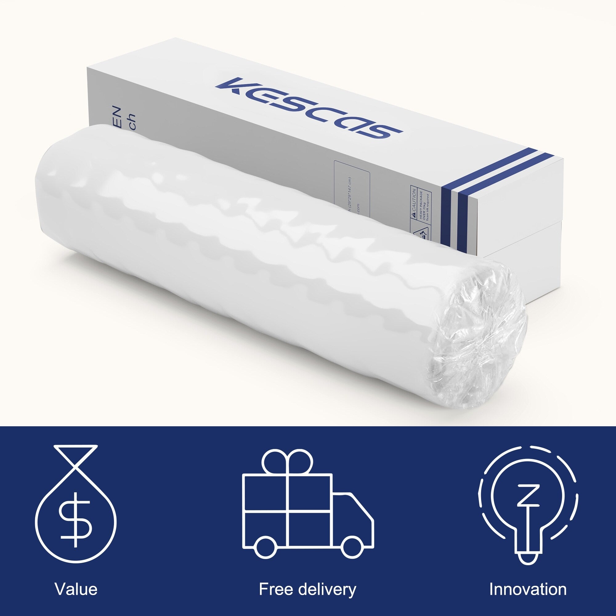 12-inch Memory Foam Medium Firm Innerspring Mattress,Full Queen King Size Optional