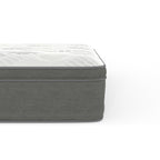 12 Hybrid Euro Top Plush Convoluted Foam Mattress