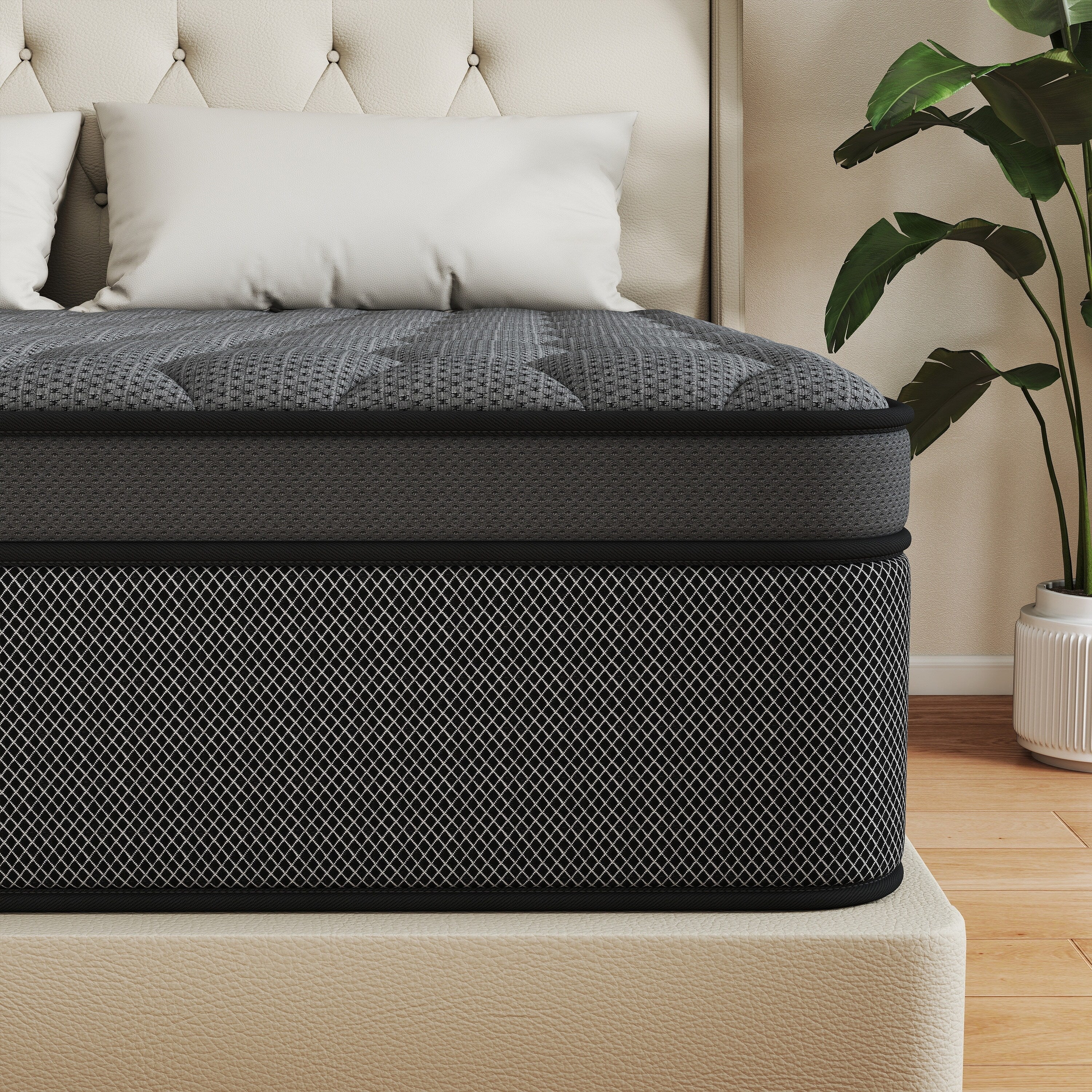 12 Medium Memory Foam Hybrid Mattress in a Box