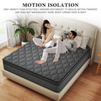 12 Medium Memory Foam Hybrid Mattress in a Box