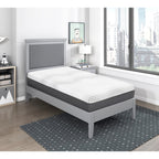 12 Plush Foam Pocket Coils Mattress, Green Tea Gel-Infused Memory Foam Hybrid Mattress in a Box