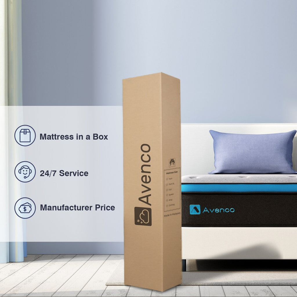 12'' Medium Pillow Top Hybrid Mattress