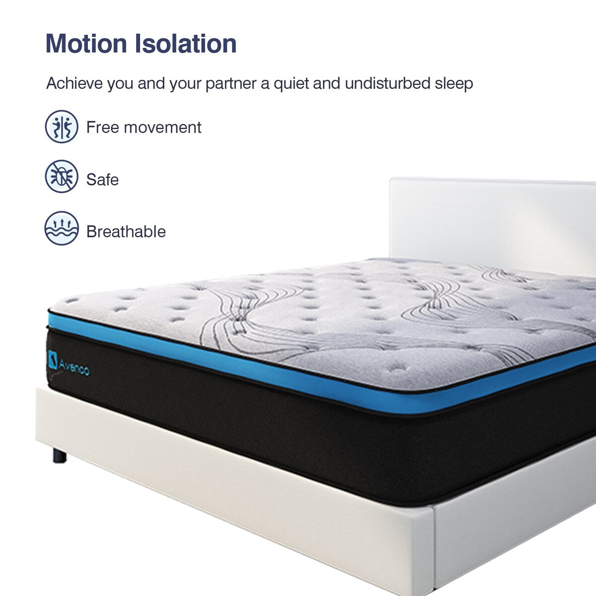 12'' Medium Pillow Top Hybrid Mattress