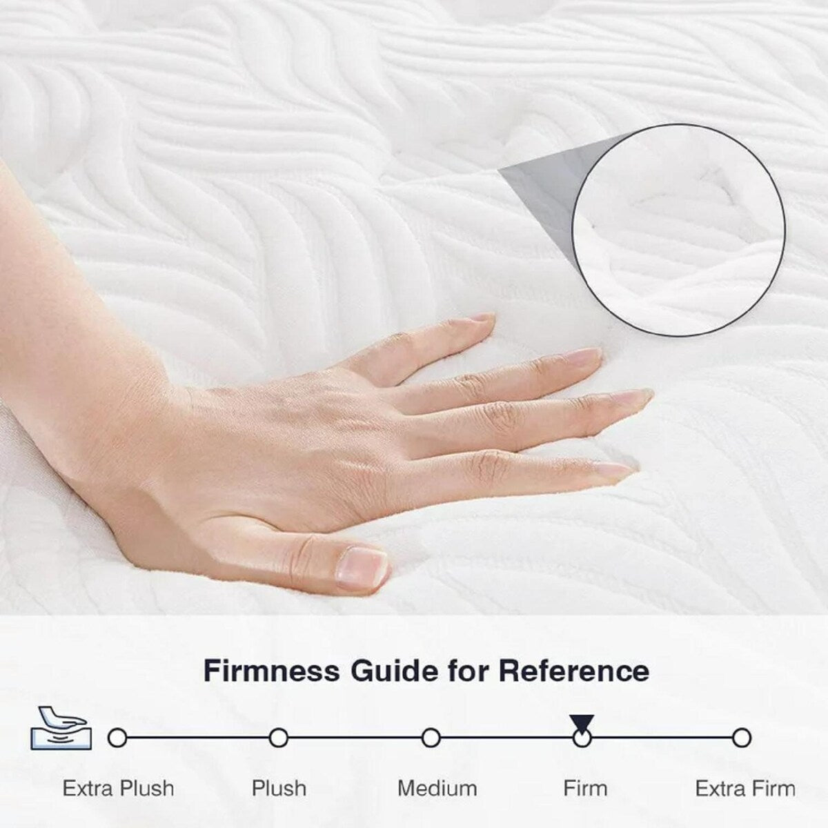12'' Medium Pillow Top Hybrid Mattress