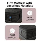 14 Inch Extra Firm Cooling Hybrid Mattress in a Box with Motion Isolation