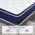 14 Inch Memory Foam Hybrid Mattress in a Box for Pressure Relief