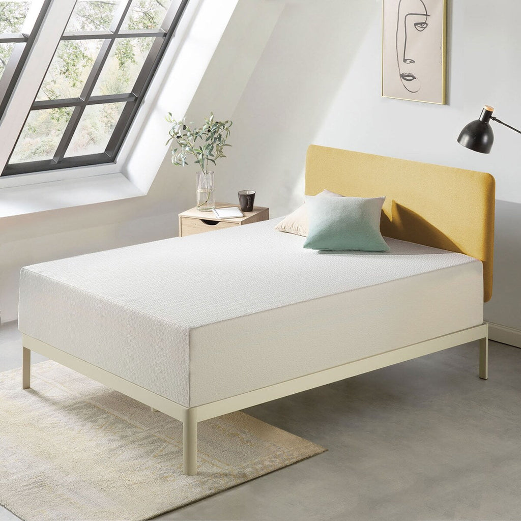 14 Inch Green Tea Memory Foam Mattress
