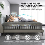 14 Inch Hybrid Mattress in a Box with Gel Memory Foam
