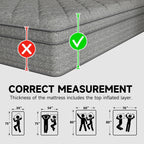 14 Inch Hybrid Mattress in a Box with Gel Memory Foam