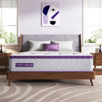 14 Inch Hybrid Queen and King Pillow Top Mattress,Innerspring Edge Support,Breathable and Skin-Friendly ,Low Motion Transfer