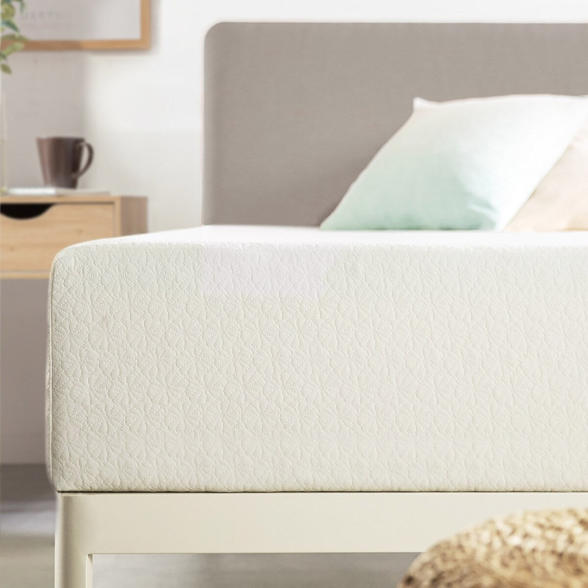 14 Inch Green Tea Memory Foam Mattress