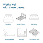14 inch Memory Foam Mattress, Gel Mattress for Cool Sleep & Pressure Relief, Mattress-in-a-Box