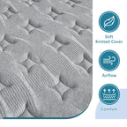 14-inch Firm Euro Top Gel Memory Foam Hybrid Mattress in a Box
