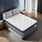 14-inch Medium Firm Gel Memory Foam Mattress with Pocket Spring Hybrid Mattress
