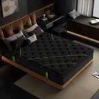 14-inch Plush Gel Memory Foam Mattress with Pocket Spring Hybrid Mattress