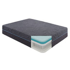 14 Bed Mattress Gel-Infused Memory Foam Hybrid Mattress in a Box
