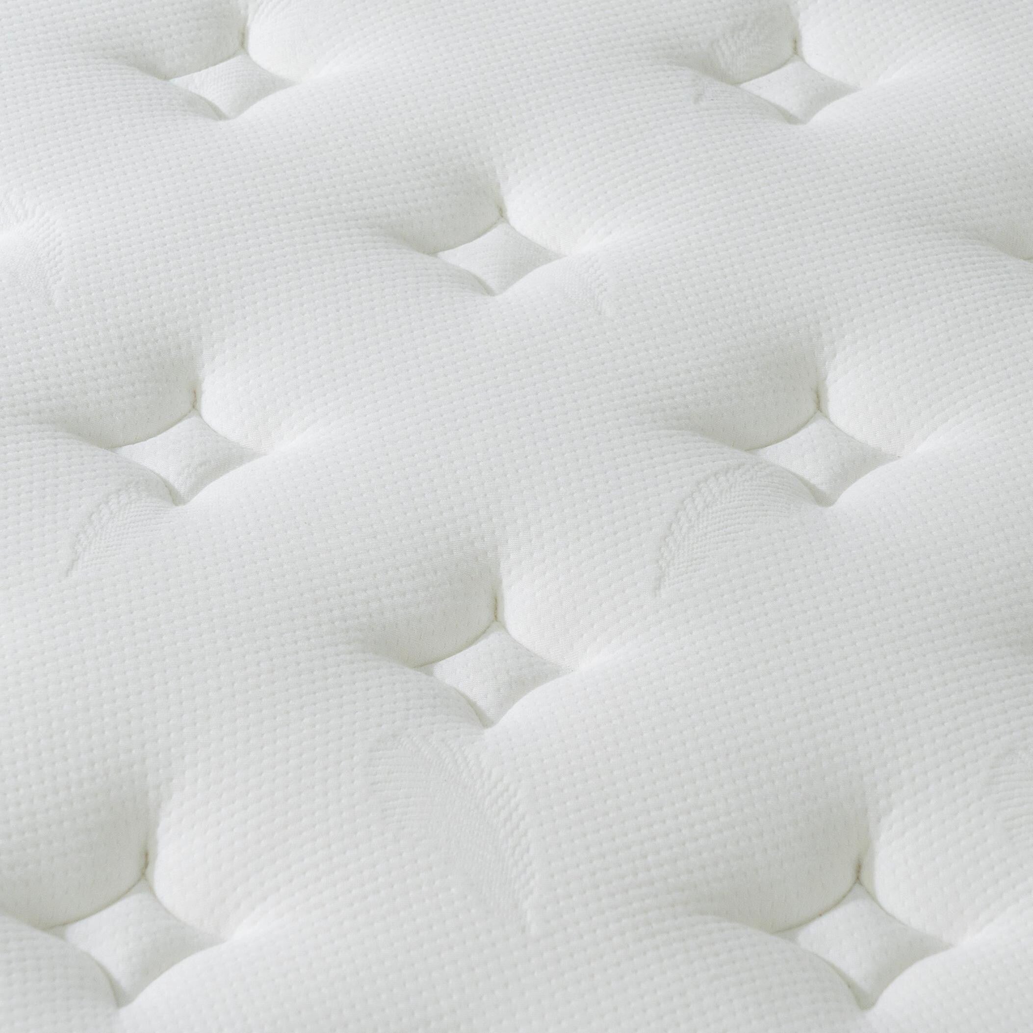 14 Breathable Memory Foam Mattress with Pocket Springs