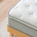 14 Breathable Memory Foam Mattress with Pocket Springs
