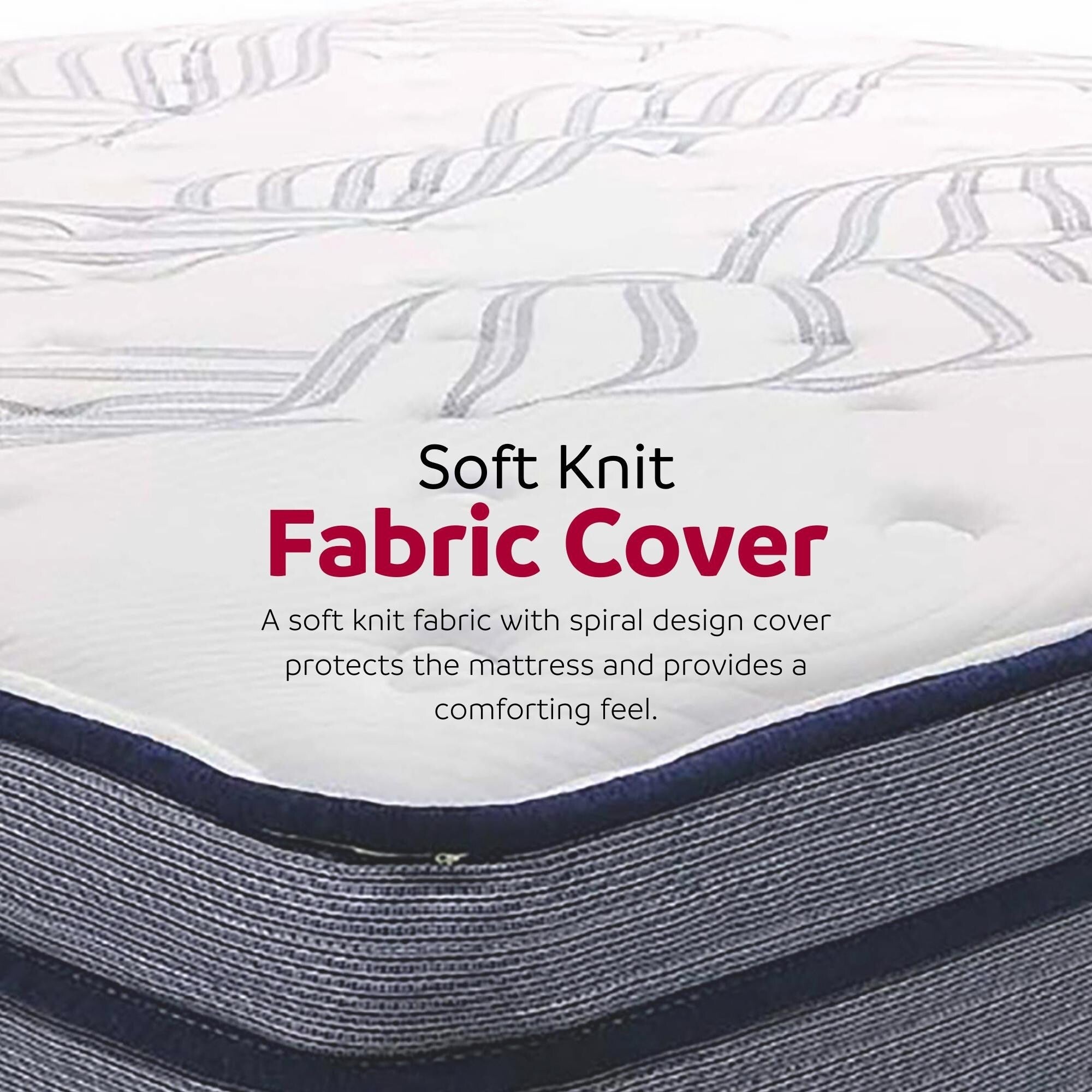 14 Hybrid Plush Foam Soft Polyester Knit Cover Mattress