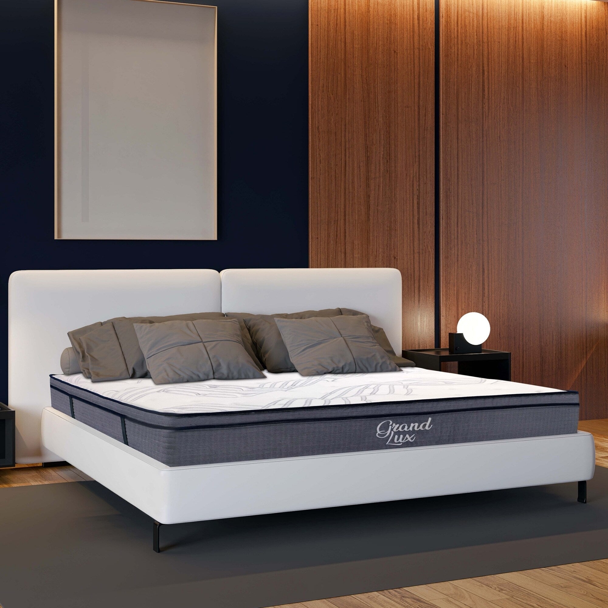 14 Hybrid Plush Foam Soft Polyester Knit Cover Mattress