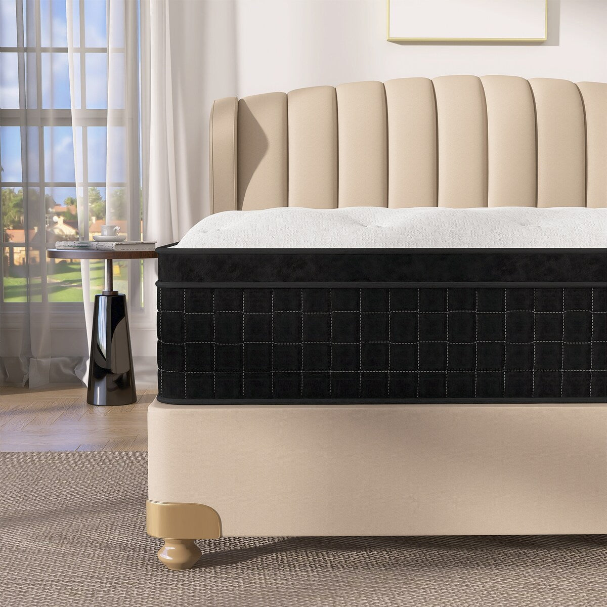14 Pillow Top Medium Firm Hybrid Mattress In A Box