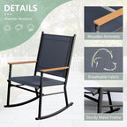 2 - Person Outdoor Patio Rocking Chairs
