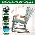 2 - Person Outdoor Patio Rocking Chairs