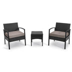 2 - Person Outdoor Seating Group with Cushions